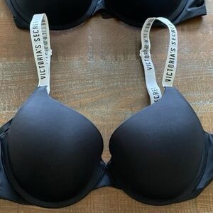 Victoria's Secret Bra logo strap 34D